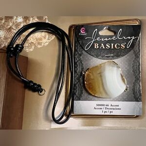 Cousin Jewelry Basics Accent Pendant Made in India. FREE ADJUSTABLE CORD